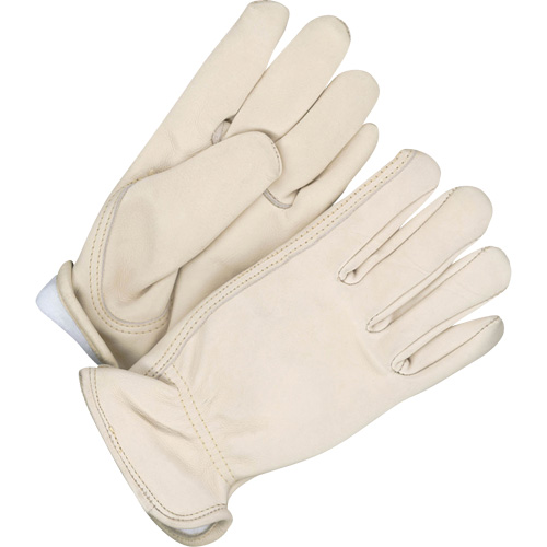 Ladies Insulated Driver Gloves, 8, Grain Cowhide Palm, Fleece Inner Lining Cantin et fils