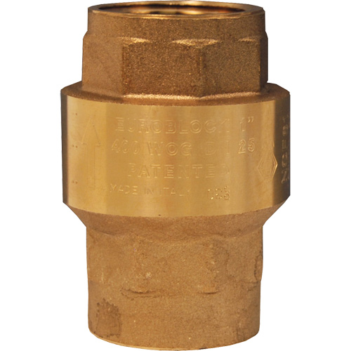 Spring-Loaded Check Valve Cantin et fils