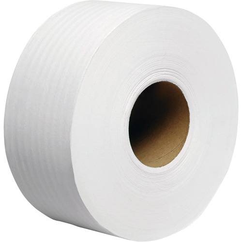 Scott&reg; Essential Toilet Paper Rolls, Jumbo Roll, 1 Ply, 2000' Length, White Cantin et fils