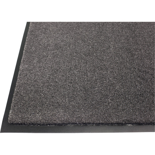 Poly-Tuft Matting, Wiper, 3' x 60' x 5/16", Charcoal Cantin et fils