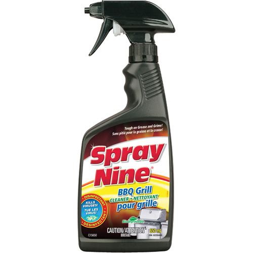 Spray Nine&reg; BBQ Grill Cleaner, 650 ml, Trigger Bottle Cantin et fils