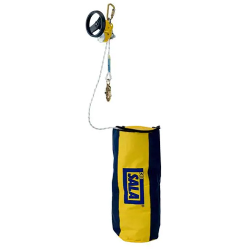 Appareil de descente et de sauvetage R550 DBI-SALA Rollgliss, 300' lo, cordage Corde d'alpinisme Cantin et fils