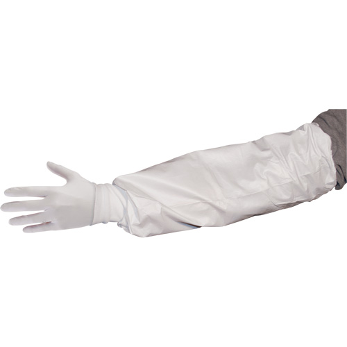 VSW-HS 59-200 Arm Sleeve, 16", Polyethylene, White Cantin et fils
