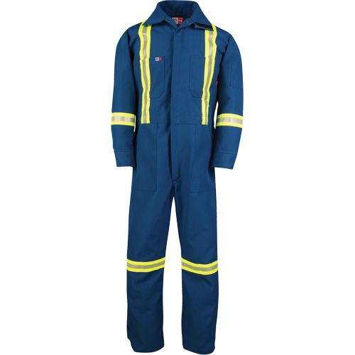 Combinaison de luxe Dupont Nomex IIIA, Taille 4T-Grand, Bleu royal, 6 cal/cm² Cantin et fils