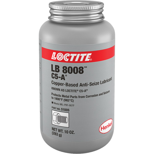 Copper Based Anti-Seize Lubricant, 10 oz., Brush Top Can, 1800°F (982°C) Max Temp. Cantin et fils