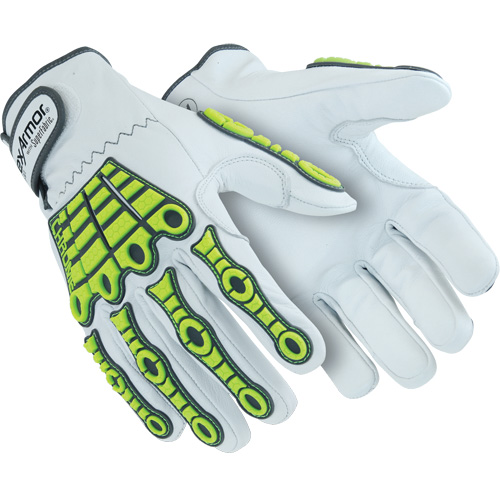 Chrome Series&reg; 4080 Cut-Resistant Gloves, 8/Medium, Goatskin Palm, Hook & Loop Cuff Cantin et fils