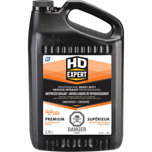 Turbo Power&reg; Diesel Extended Life Antifreeze/Coolant Concentrate, 3.78 L, Gallon Cantin et fils