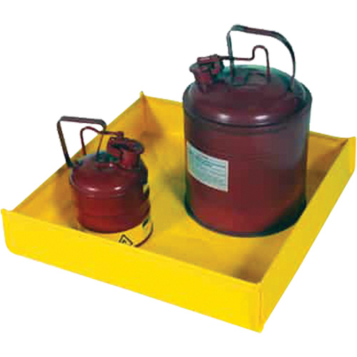 Flexible Ultra-Utility Tray, 12" lo x 12" la x 4,8" h, Cap. de d&eacute;versement 1,5 gal. US Cantin et fils