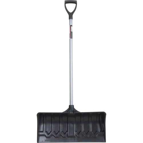 Snow Pusher, Polypropylene Blade, D-Grip Handle, 24-1/2" W Cantin et fils