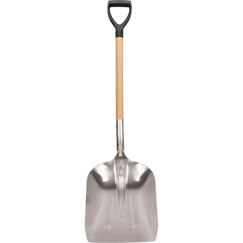Pelle creuse, Bois, Lame Aluminium, Manche Prise en D, 24-1/2" Longueur Cantin et fils