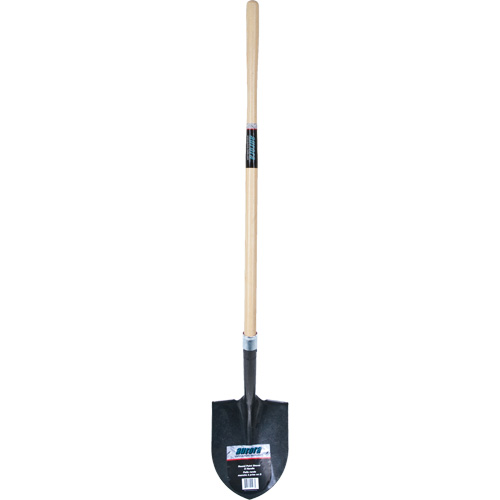 Pelle ronde robuste, Lame Acier au carbone, Bois dur, Manche Droit Cantin et fils
