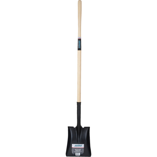 Square Point Shovel, Hardwood, Tempered Steel Blade, Straight Handle, 48" Long Cantin et fils
