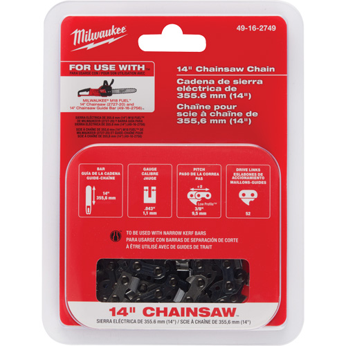 14" Chain for Chainsaw Cantin et fils