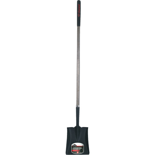 Pelle carr&eacute;e, Bois, Manche en Droite ergonomique, Longueur 62" Cantin et fils