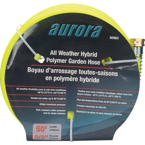 Tuyau de jardin hybride, Copolym&egrave;re, 5/8" dia x 50' Cantin et fils
