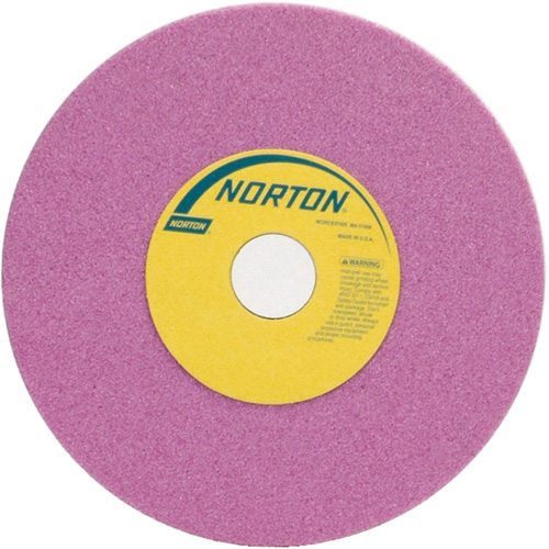 Meule vitrifi&eacute;e, type 01, Oxyde d'aluminium, 8" x 1/2" Cantin et fils