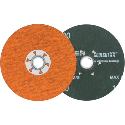 Disque de sablage Coolcut XX, 4-1/2" dia., Grain 120, C&eacute;ramique Cantin et fils