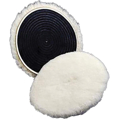 Tampon de polissage naturel Finesse-it 82531, 7" dia., Laine Cantin et fils