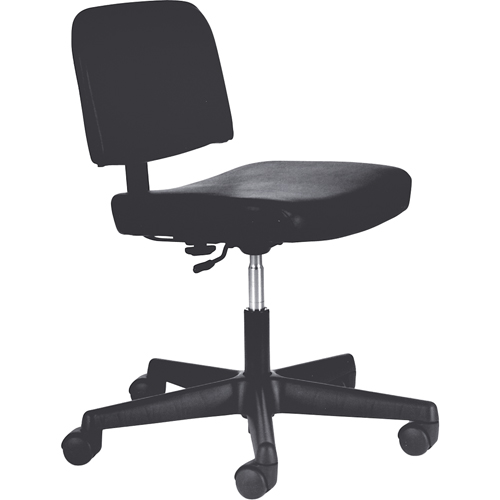 Steno Chairs, Vinyl, Black, 250 lbs. Capacity Cantin et fils