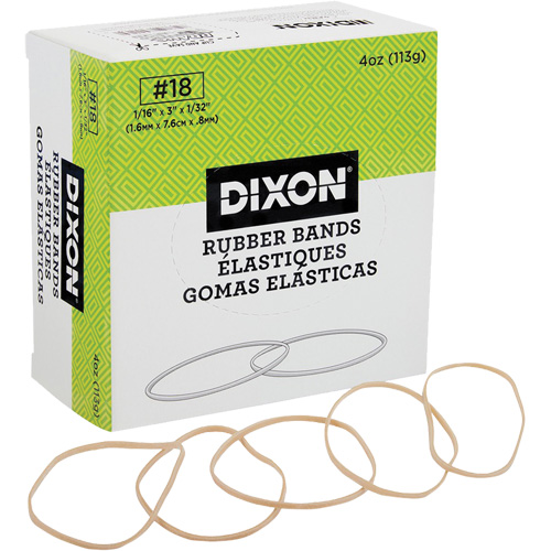 Rubber Bands, 3" x 1/16" Cantin et fils