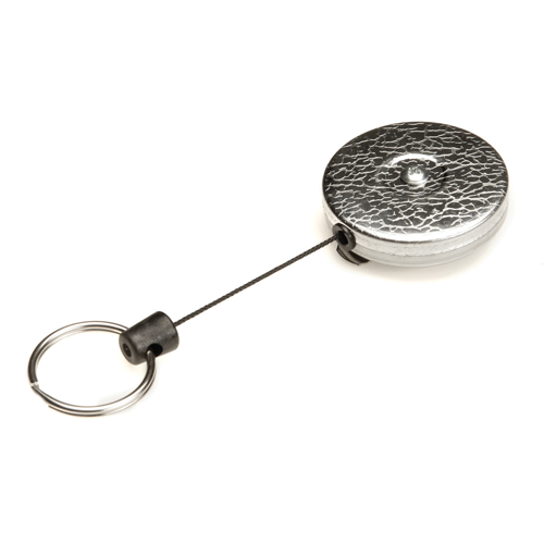 D&eacute;rouleurs autor&eacute;tractables originaux #485-HDK, Chrome, C&acirc;ble 48", Fixation Agrafe de ceinture Cantin et fils