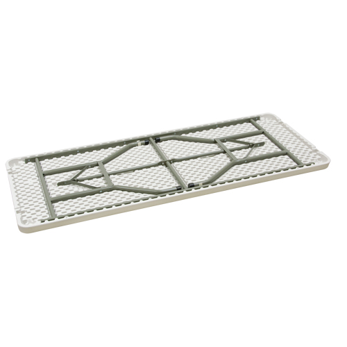 Table pliante, Rectangulaire, 60" l x 30" la, Poly&eacute;thyl&egrave;ne, Blanc Cantin et fils
