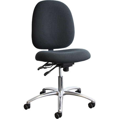 ESD (Electrostatic Dissipative) Shoptech Seating, Vinyl, Black, 250 lbs. Capacity Cantin et fils