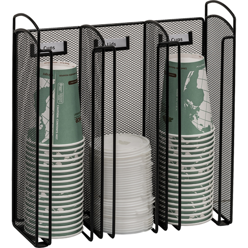 Onyx Cup & Lid Holder Organizer Cantin et fils