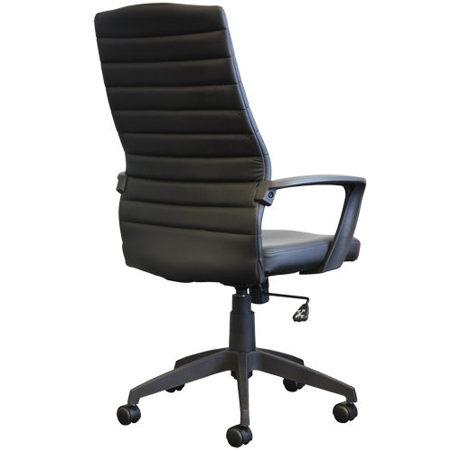 Activ A-128 Office Chair, Polyurethane, Black, 275 lbs. Capacity Cantin et fils
