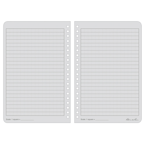 Carnet de notes de poche &agrave; spirale lat&eacute;rale, Couverture souple, Noir, 64 Pages, 4-5/8" , 7"  Cantin et fils