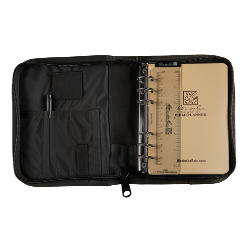 Field Planner Starter Kit, Soft Cover, Black, 0 Pages, 4-5/8" W x 7" L Cantin et fils