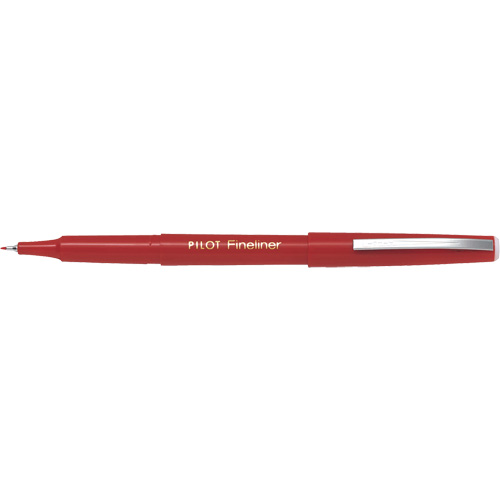 Stylo Fineliner, Rouge, Pointe Fin Cantin et fils