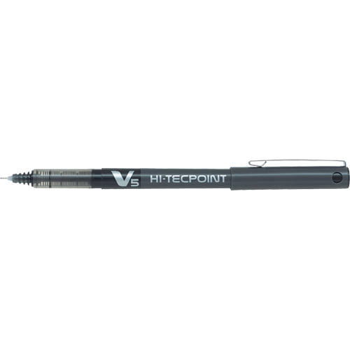 Hi-Tecpoint Pen, Black, 0.5 mm Cantin et fils