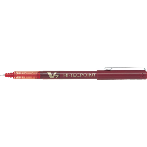 Hi-Tecpoint Pen, Red, 0.7 mm Cantin et fils