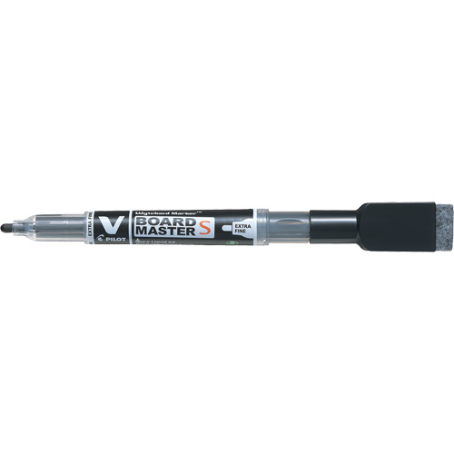Vboard Master S White Board Marker with Eraser, Blue, Fine Tip Cantin et fils