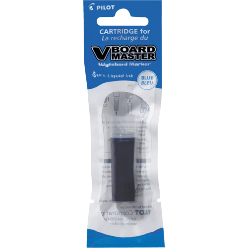 Recharge pour marqueur effaçable &agrave; sec Vboard Master, Bleu Cantin et fils