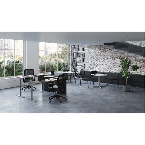 Newland Height-Adjustable Rectangular Table Cantin et fils