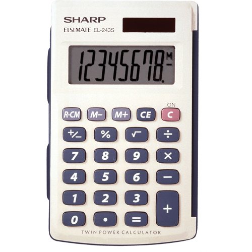 Calculatrice &agrave; main Cantin et fils
