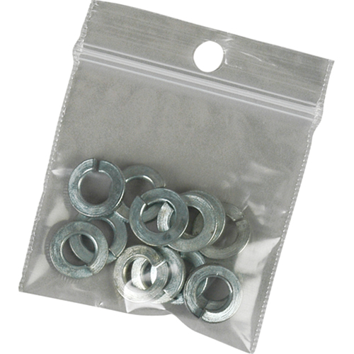 Poly Bags, Reclosable, 10" x 8", 4 mils Cantin et fils