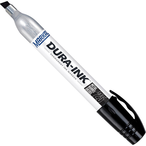 Dura-Ink&reg; Markers - #25 Felt-Tip, Black, Chisel Tip Cantin et fils