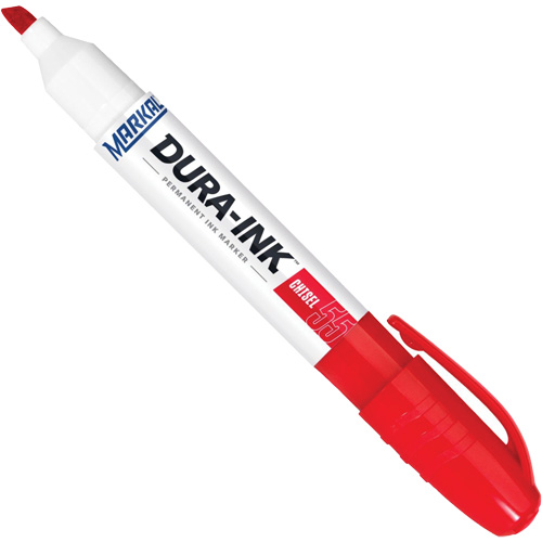 Dura-Ink&reg; Marker #55, Red, Chisel Tip Cantin et fils