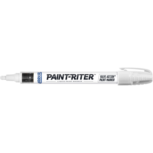 Marqueur &agrave; peinture Paint-Riter Valve Action, Liquide, Blanc Cantin et fils