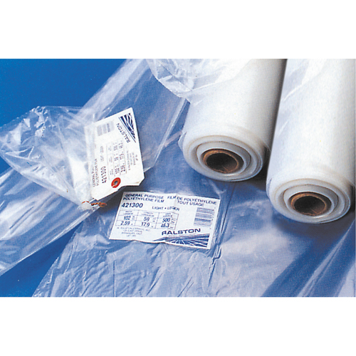 Poly Sheeting - Light Duty, 177' L, 8-1/2' W Cantin et fils