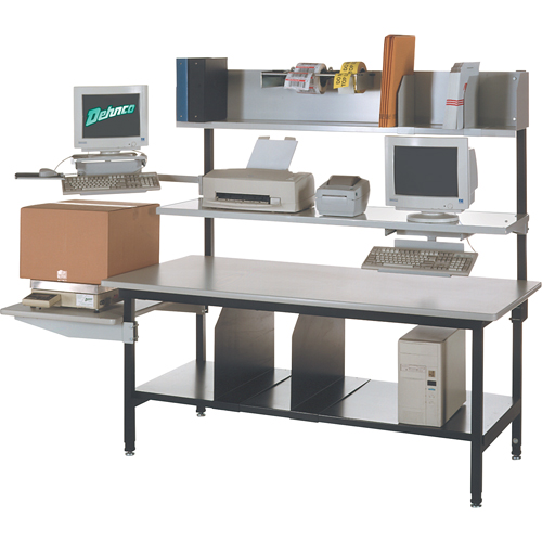 Packaging Workbench, 83" W x 33" D x 36" H, Laminate Cantin et fils
