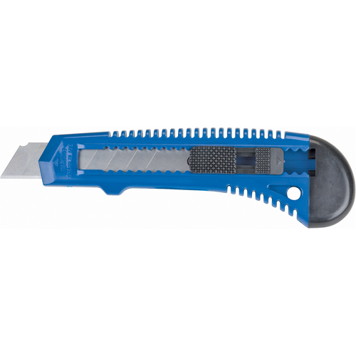 Couteau d'usage g&eacute;n&eacute;ral ATK700, 18 mm, Acier au carbone, Prise en Plastique Cantin et fils