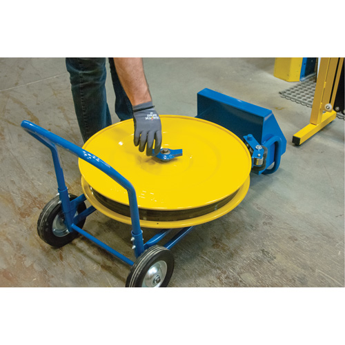 Strapping Dispenser, Polyester/Steel/Polypropylene Straps, 16"/8" Core Dia., 3"/8"/6" Roll Width Cantin et fils