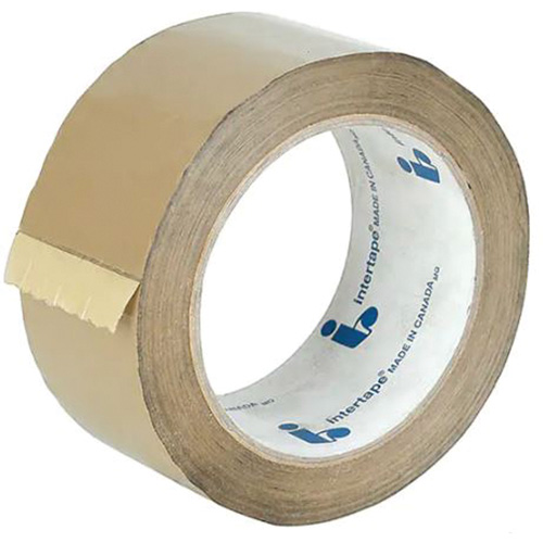 Box Sealing Tape, Hot Melt Adhesive, 1.6 mils, 48 mm (1-22/25") x 50 m (164') Cantin et fils
