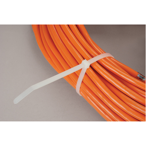Cable Ties, 11" Long, 50 lbs. Tensile Strength, Natural Cantin et fils