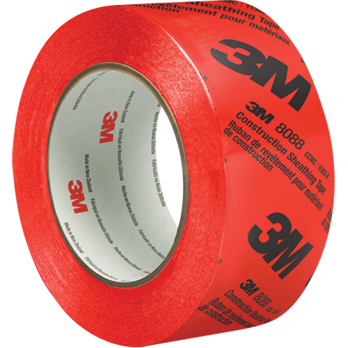 Ruban de rev&ecirc;tement pour la construction 8088, 60 mm (2-3/8") x 66 m (216'), Rouge Cantin et fils