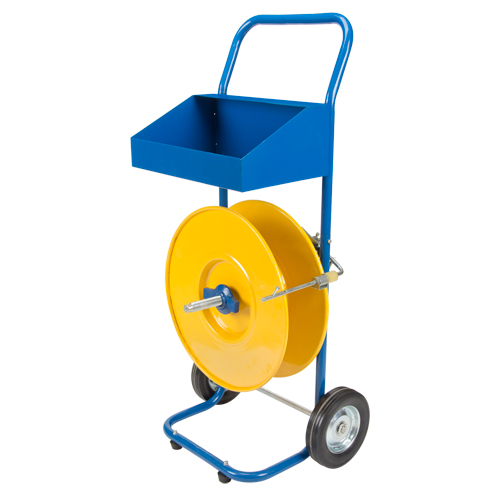 Distributeur de feuillards, Feuillard Polyester/Polypropyl&egrave;ne, Dia de noyau 8", largeur de rouleau 8" Cantin et fils